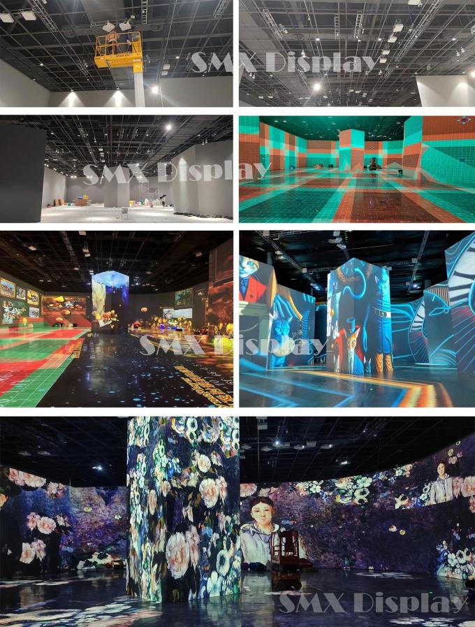 Projection การทำแผนที่ on architectural surfaces